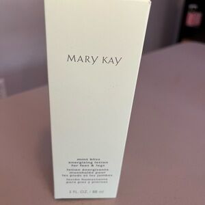 Mary Kay Mint Bliss Energizing Lotion For Feet & Legs 3oz, New
